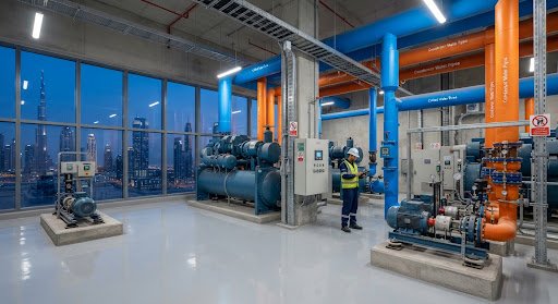 Commercial Tower Central AC Overhaul